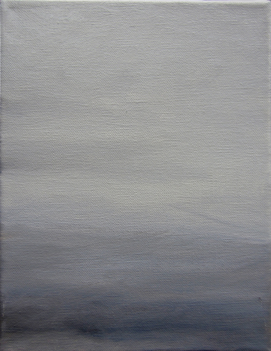 Island Nebel, Malerei von Piwarski